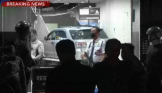 Bank camera showed SUV repeatedly ramming counter.